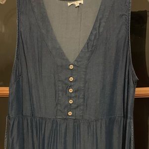 Maurices sleeveless denim dress